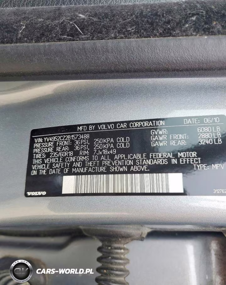 2011 Volvo Xc90 3.2 VIN:YV4952CZ2B1573488 - 13