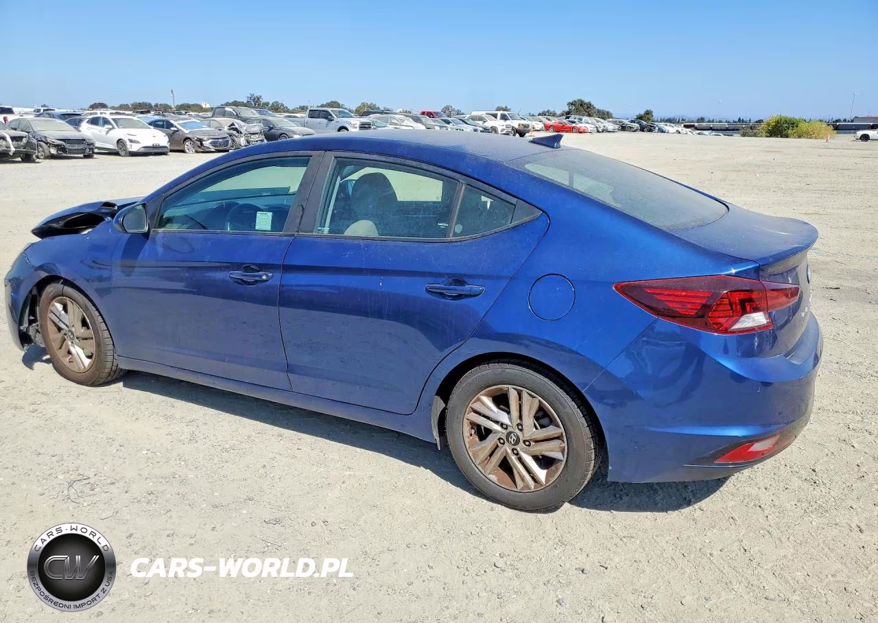 2019 Hyundai Elantra Sel VIN:5NPD84LF3KH448613 - 2