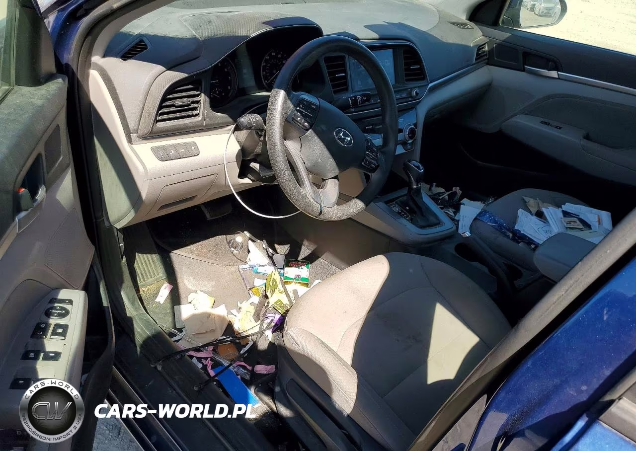 2019 Hyundai Elantra Sel VIN:5NPD84LF3KH448613 - 8