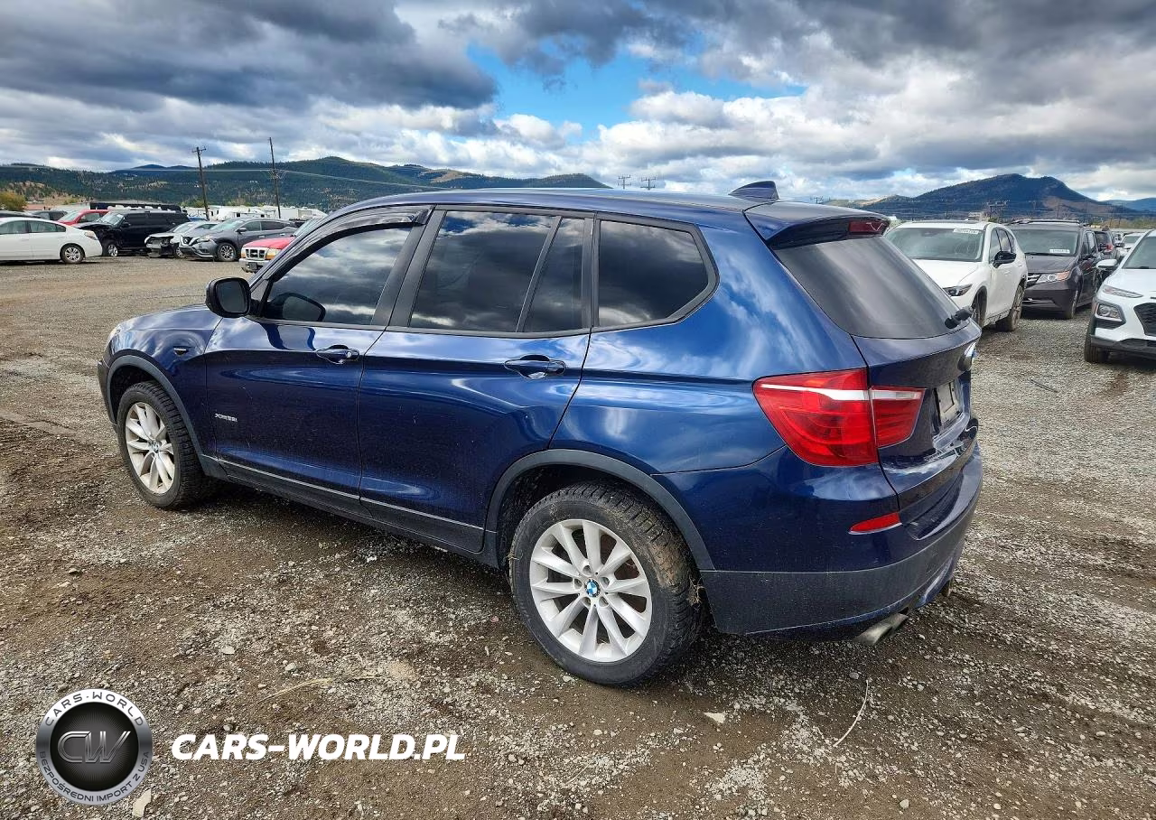 2013 BMW X3 xDrive28I VIN:5UXWX9C54D0A08904 - 2