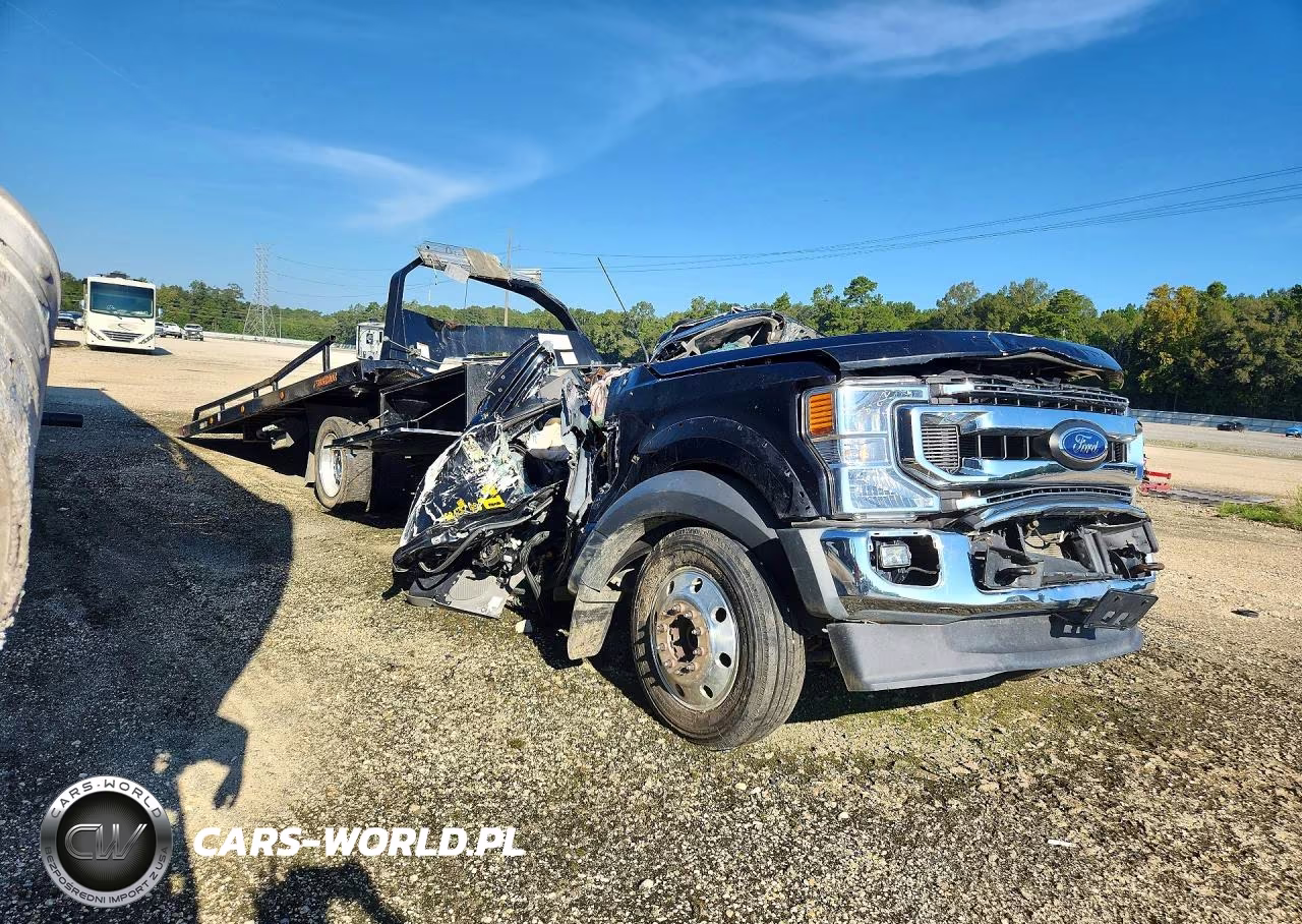 2022 Ford F550 Super Duty Rollback Truck VIN:1FDUF5HT0NDA27996 - 4