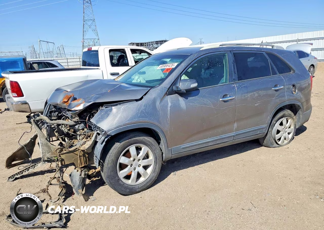 2011 Kia Sorento Lx VIN:5XYKT4A25BG116833 - 1