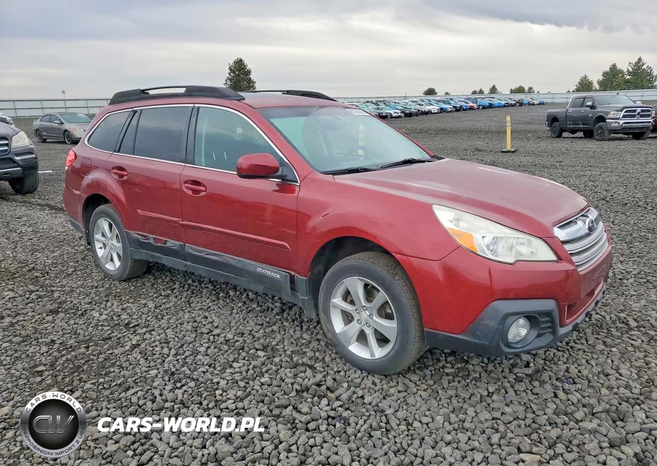 2013 Subaru Outback 2.5I Premium VIN:4S4BRBGC8D3284861 - 4