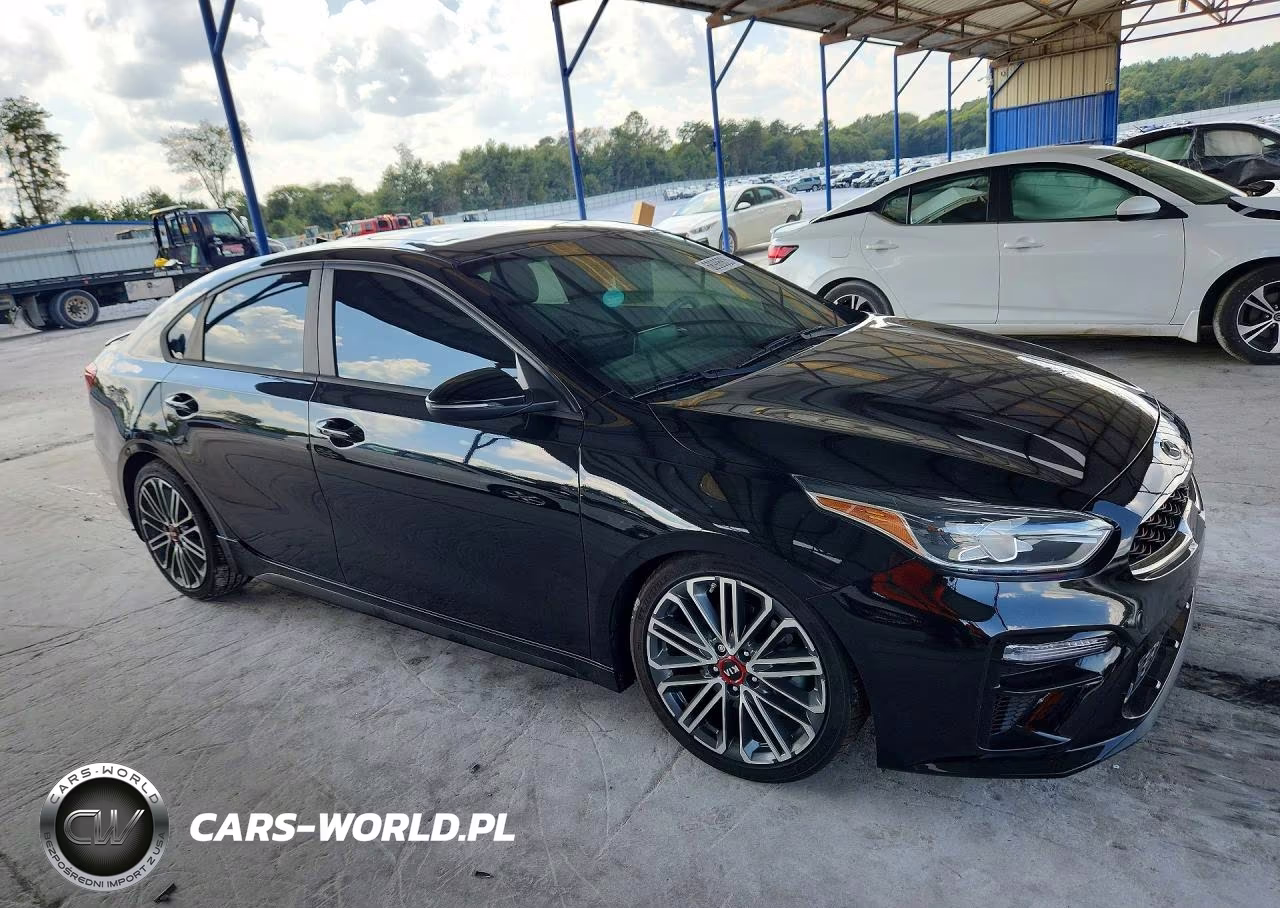 2021 Kia Forte Gt VIN:3KPF44AC6ME354021 - 4