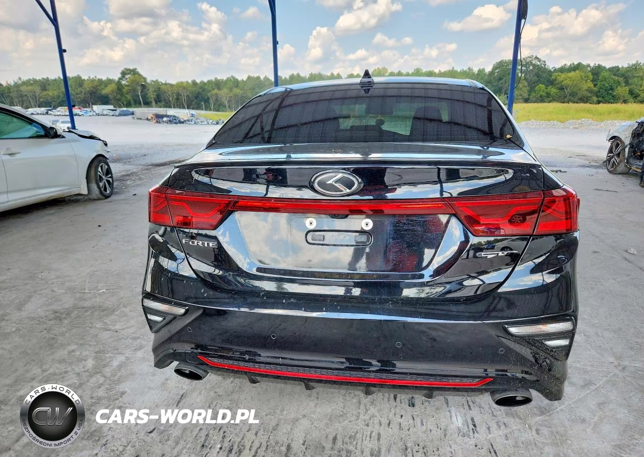 2021 Kia Forte Gt VIN:3KPF44AC6ME354021 - 6