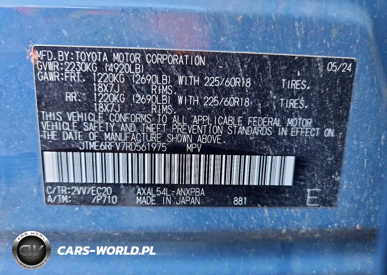 2024 Toyota Rav4 Xse VIN:JTME6RFV7RD561975 - 14