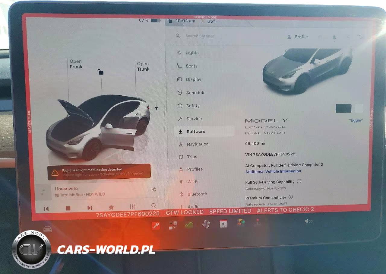 2023 Tesla Model Y VIN:7SAYGDEE7PF690225 - 9