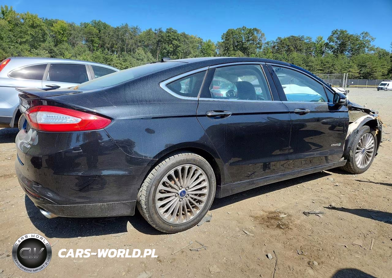 2014 Ford Fusion Titanium Hev VIN:3FA6P0RU8ER238140 - 3