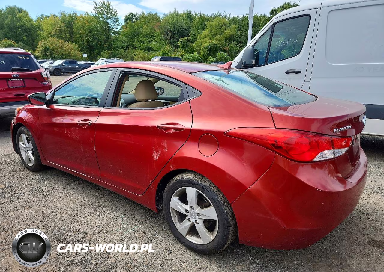 2011 Hyundai Elantra Gls VIN:KMHDH4AE3BU150798 - 2