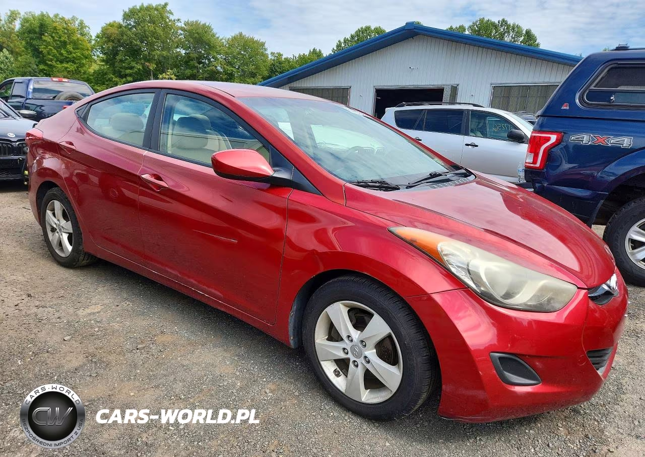 2011 Hyundai Elantra Gls VIN:KMHDH4AE3BU150798 - 4