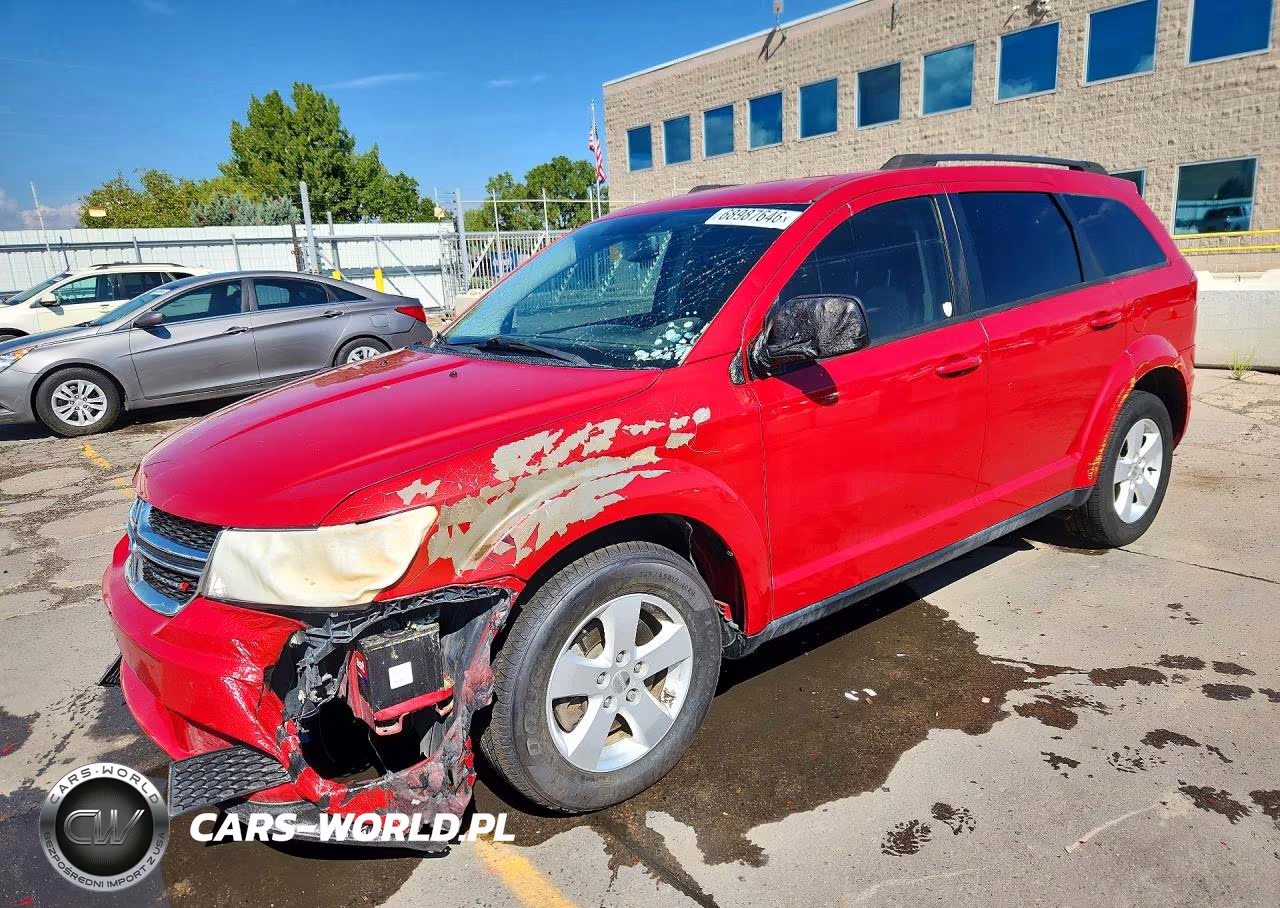 2016 Dodge Journey Se VIN:3C4PDCAB3GT154204 - 1