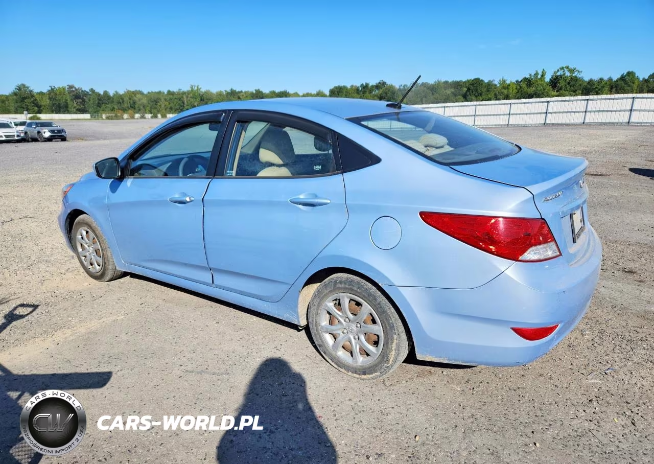 2013 Hyundai Accent Gls VIN:KMHCT4AE9DU344412 - 2