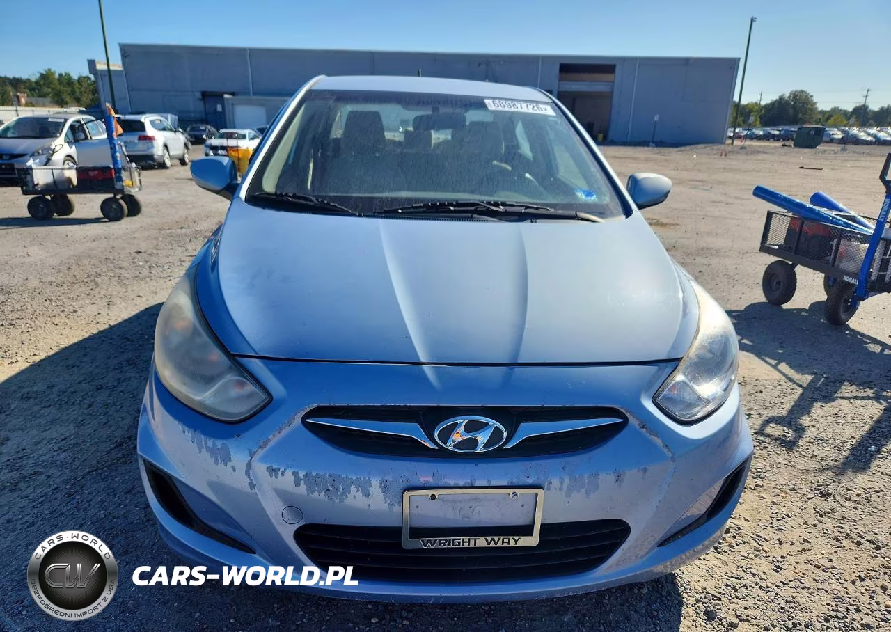 2013 Hyundai Accent Gls VIN:KMHCT4AE9DU344412 - 5