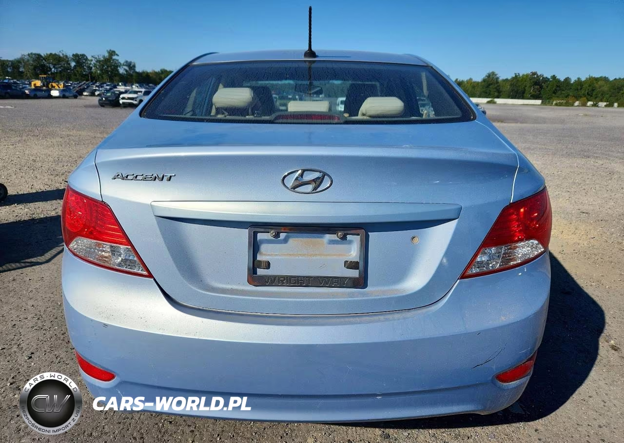 2013 Hyundai Accent Gls VIN:KMHCT4AE9DU344412 - 6