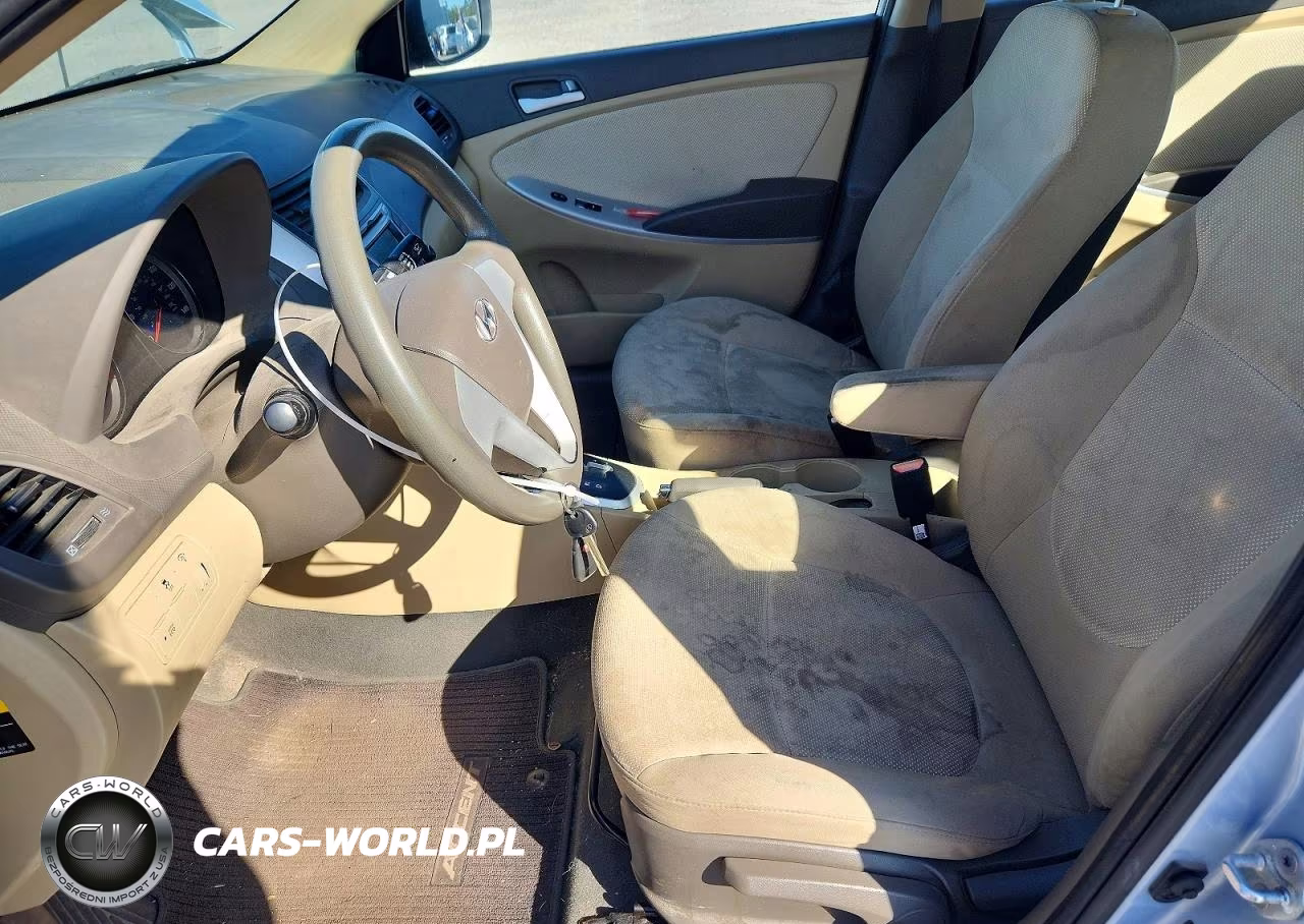 2013 Hyundai Accent Gls VIN:KMHCT4AE9DU344412 - 7