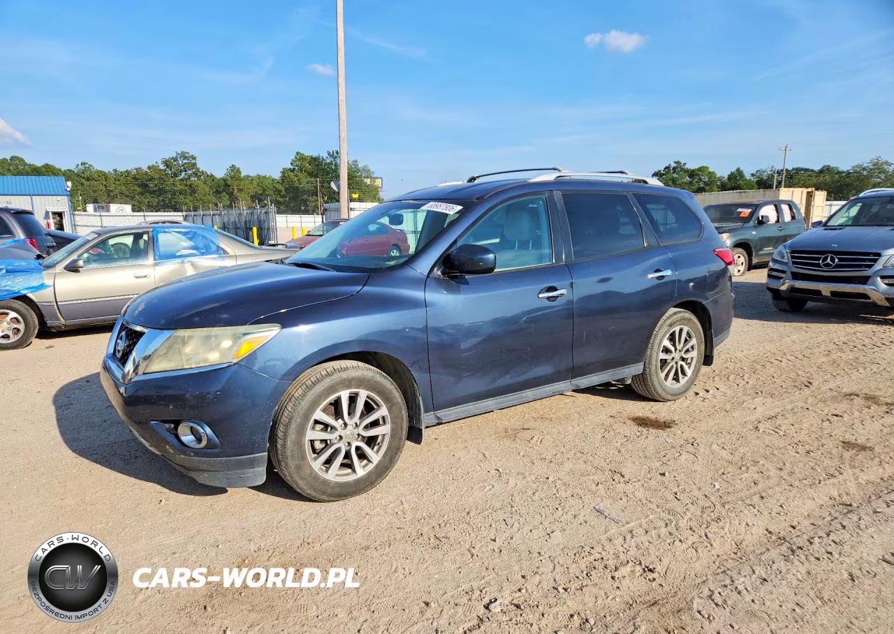 2016 Nissan Pathfinder Sv VIN:5N1AR2MNXGC624873 - 1