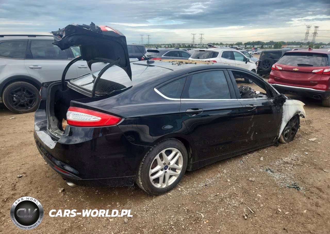2016 Ford Fusion Se VIN:1FA6P0HD9G5110304 - 3