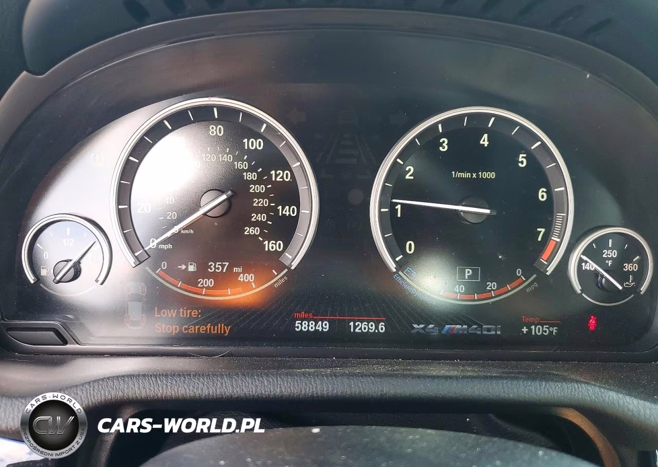 2017 BMW X4 xDrivem40I VIN:5UXXW7C57H0U24962 - 9