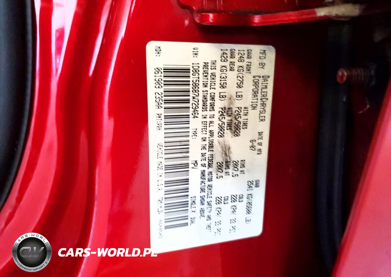 2007 Dodge Nitro R-T VIN:1D8GT58687W729464 - 13
