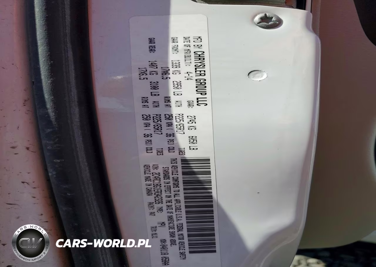 2014 Chrysler Town & Country Touring VIN:2C4RC1BG1ER342326 - 13