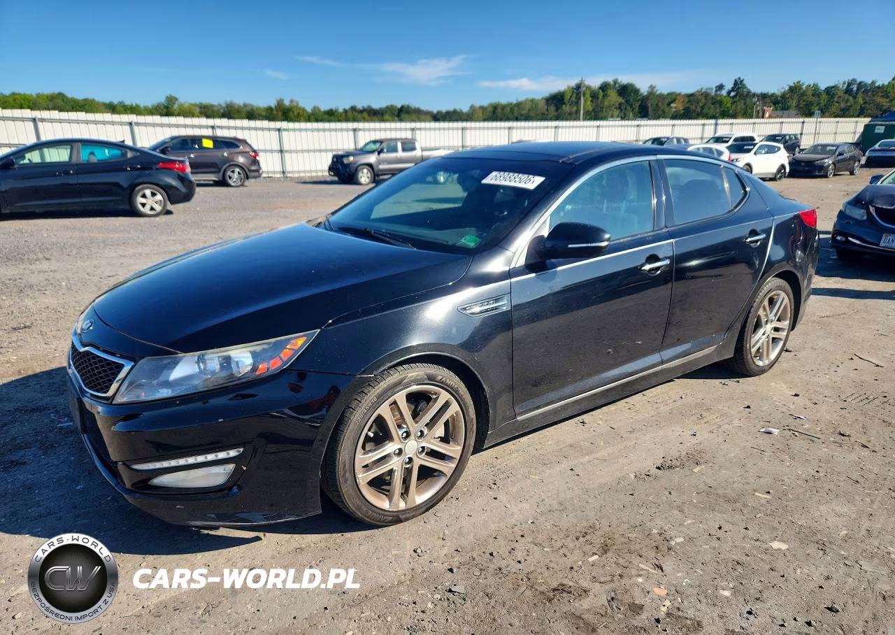 2013 Kia Optima Sx VIN:5XXGR4A63DG119552 - 1