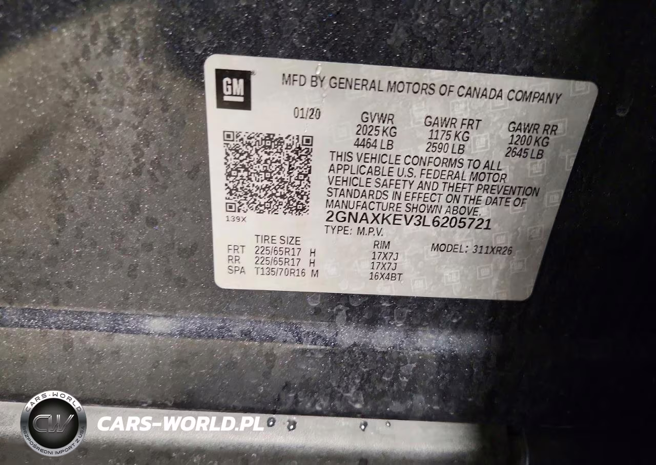 2020 Chevrolet Equinox Lt VIN:2GNAXKEV3L6205721 - 13