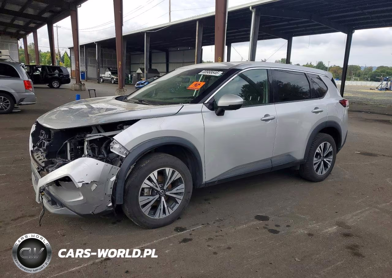 2021 Nissan Rogue Sv VIN:5N1AT3BAXMC764828 - 1