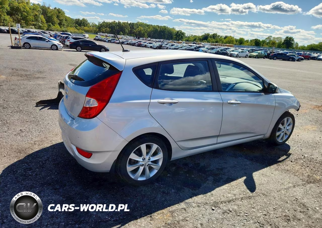 2012 Hyundai Accent Se VIN:KMHCU5AE5CU040916 - 3