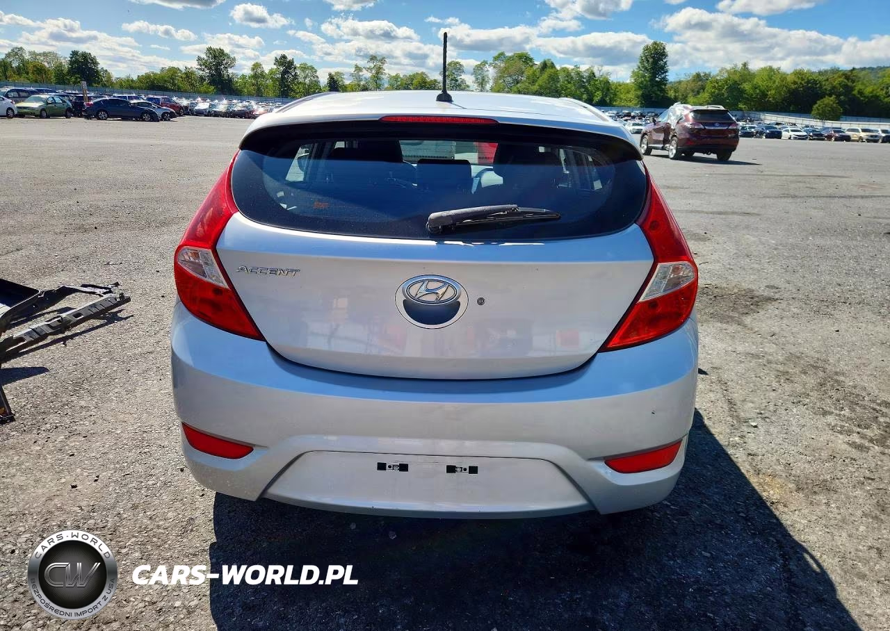 2012 Hyundai Accent Se VIN:KMHCU5AE5CU040916 - 6