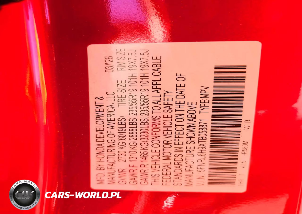 2026 Honda Odyssey Elite VIN:5FNRL6H9XTB058871 - 13