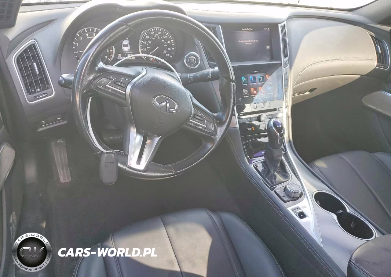 2020 Infiniti Q60 3.0T Luxe VIN:JN1EV7EKXLM340993 - 8