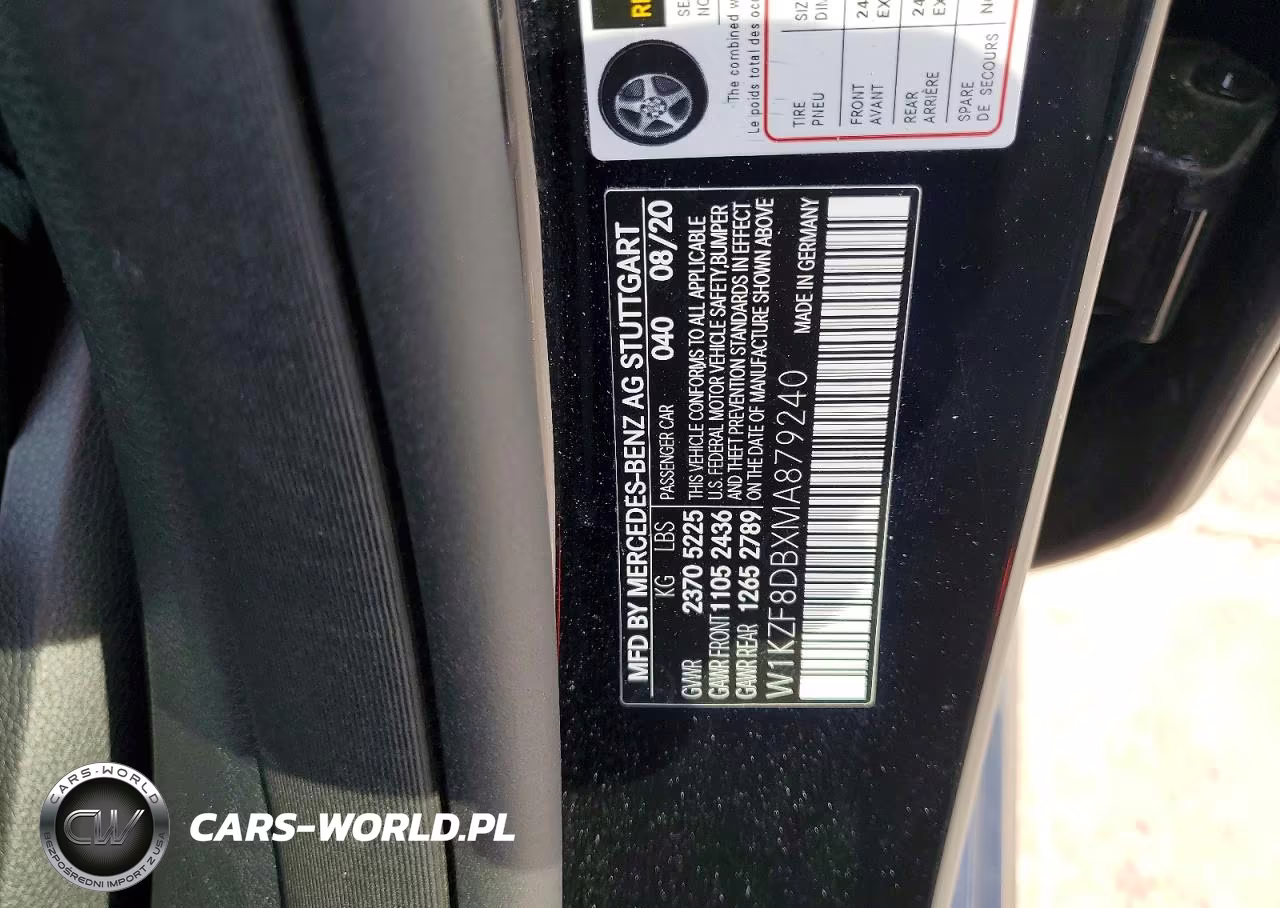 2021 Mercedes-Benz E 350 VIN:W1KZF8DBXMA879240 - 13