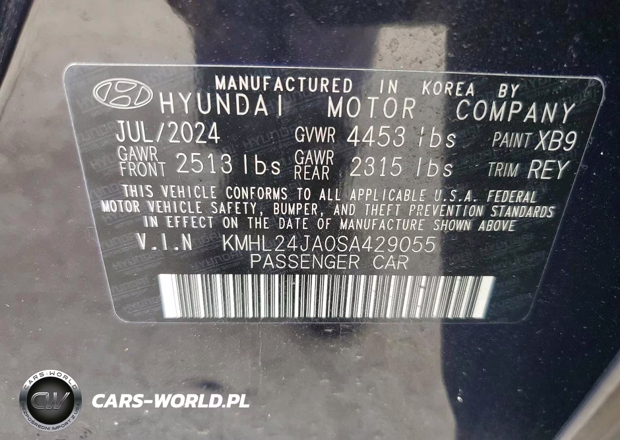 2025 Hyundai Sonata Se VIN:KMHL24JA0SA429055 - 12