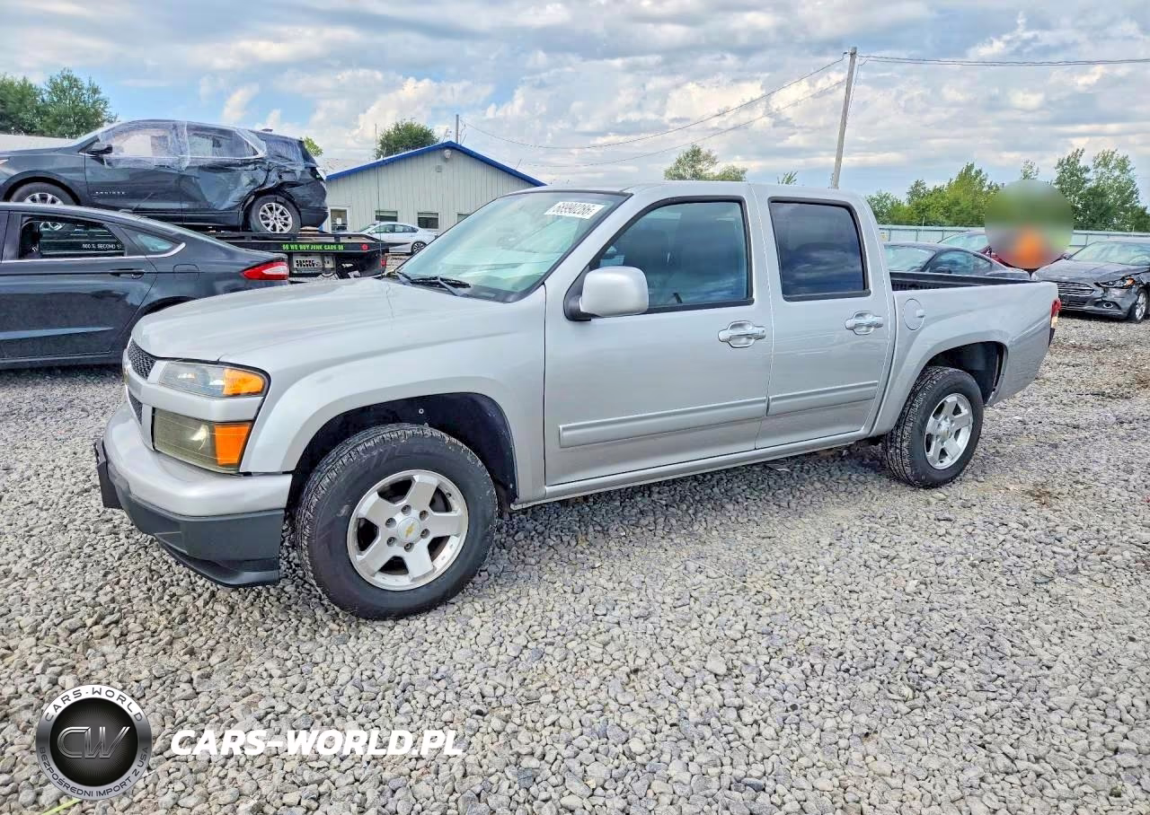 2012 Chevrolet Colorado Lt VIN:1GCDSCFE8C8132686 - 1