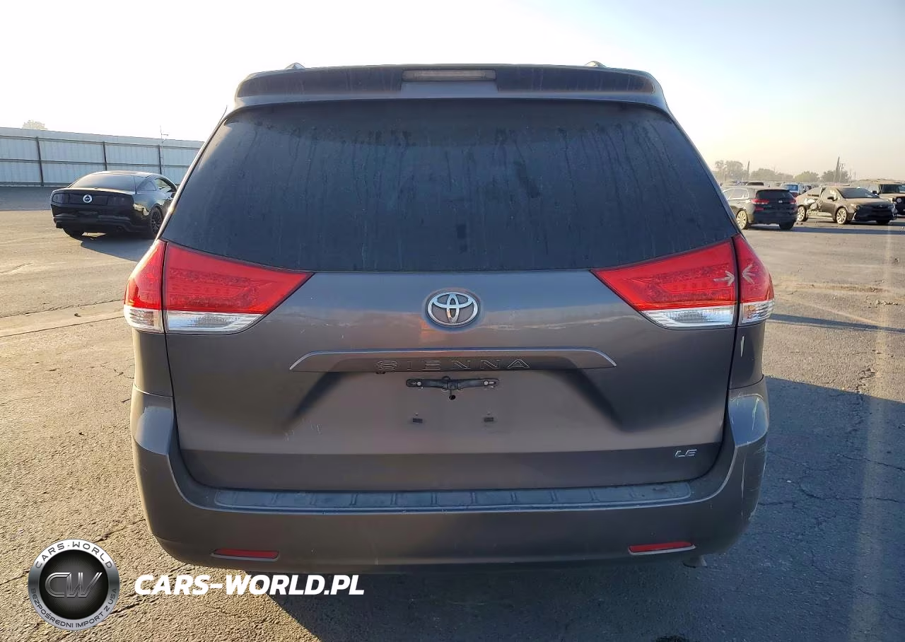 2012 Toyota Sienna Le VIN:5TDKK3DC0CS194166 - 6