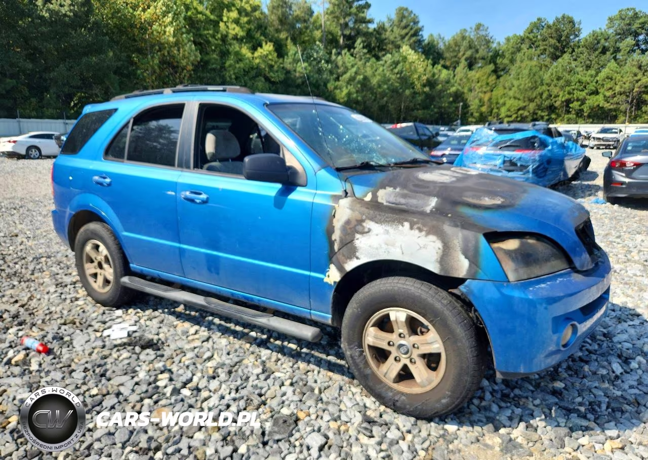 2005 Kia Sorento Lx VIN:KNDJD733955420244 - 4