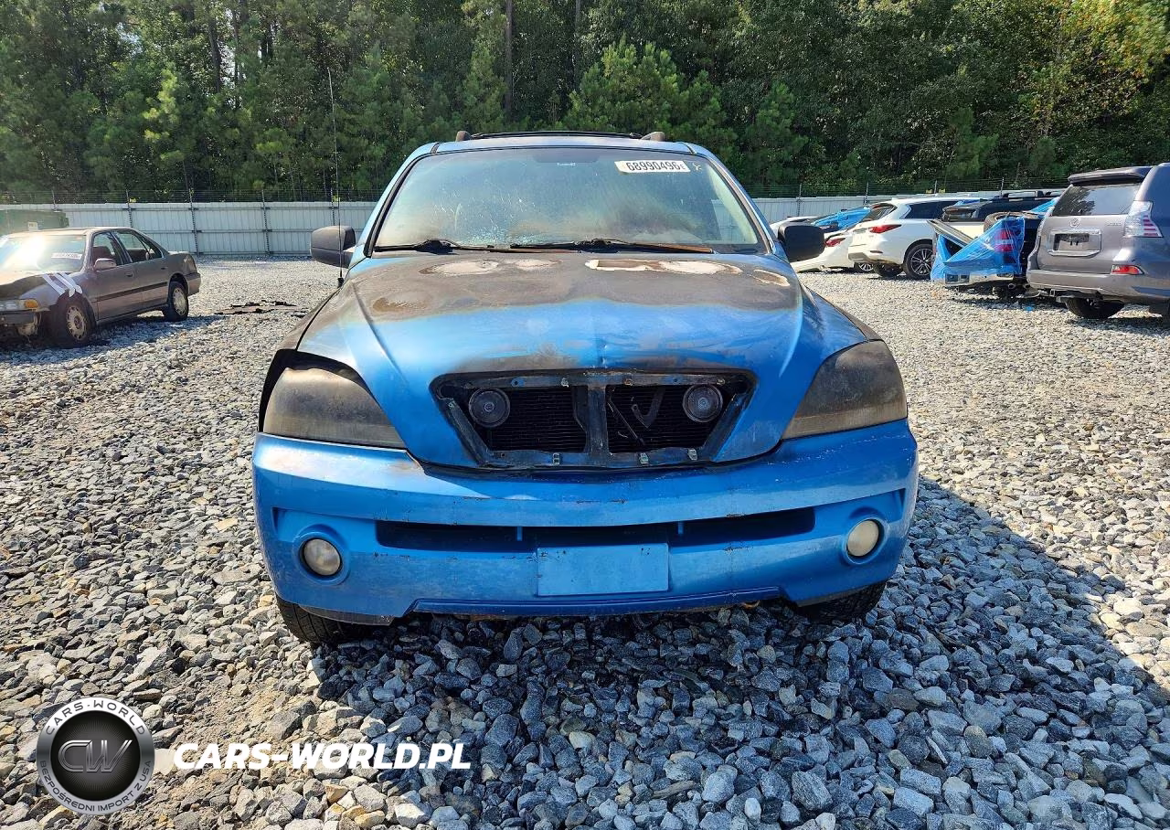2005 Kia Sorento Lx VIN:KNDJD733955420244 - 5