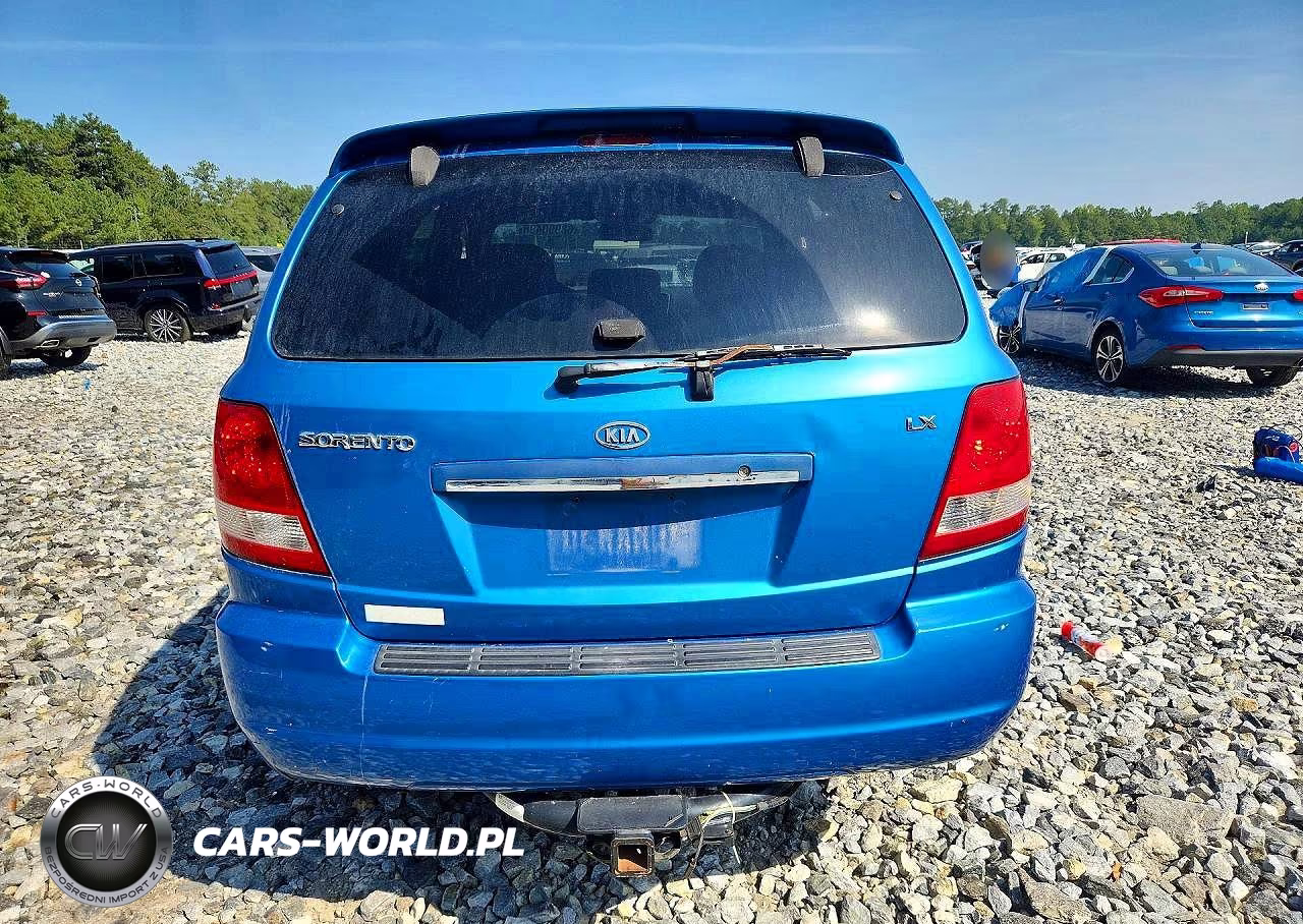 2005 Kia Sorento Lx VIN:KNDJD733955420244 - 6