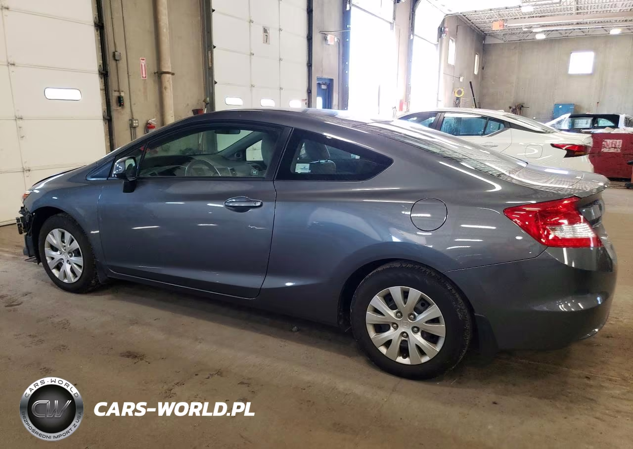 2012 Honda Civic Lx VIN:2HGFG3B52CH524476 - 2