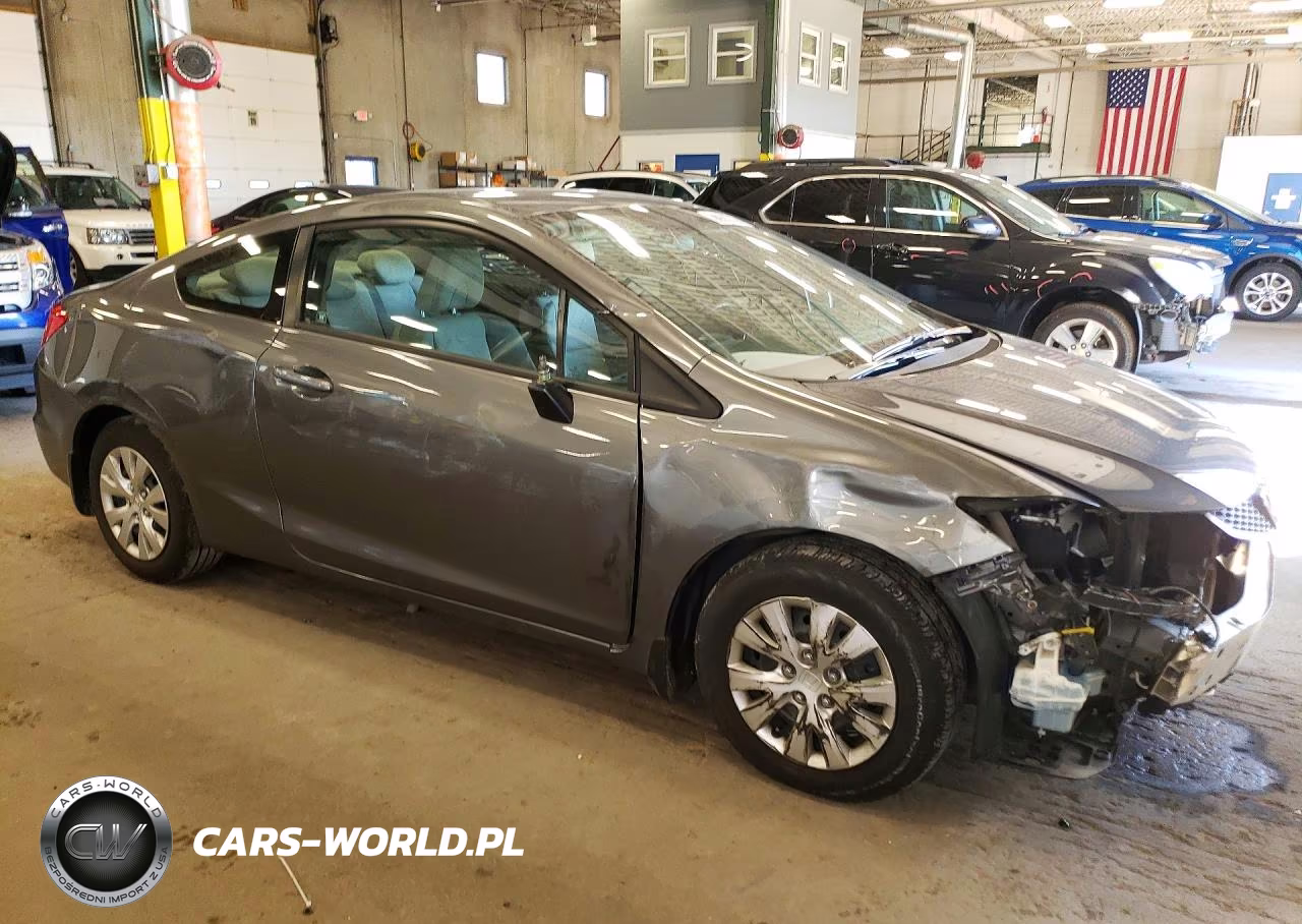 2012 Honda Civic Lx VIN:2HGFG3B52CH524476 - 4