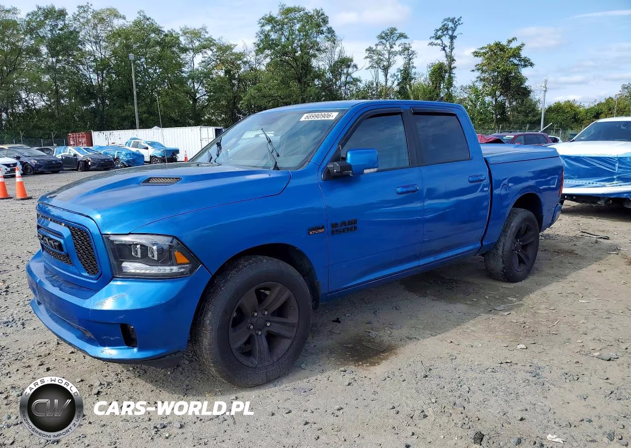2018 Ram 1500 Sport VIN:1C6RR7MT6JS220492 - 1