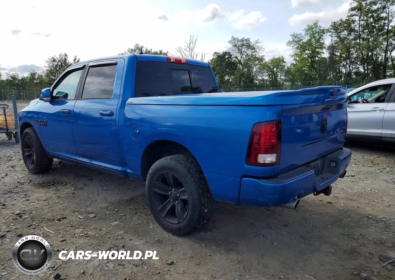2018 Ram 1500 Sport VIN:1C6RR7MT6JS220492 - 2