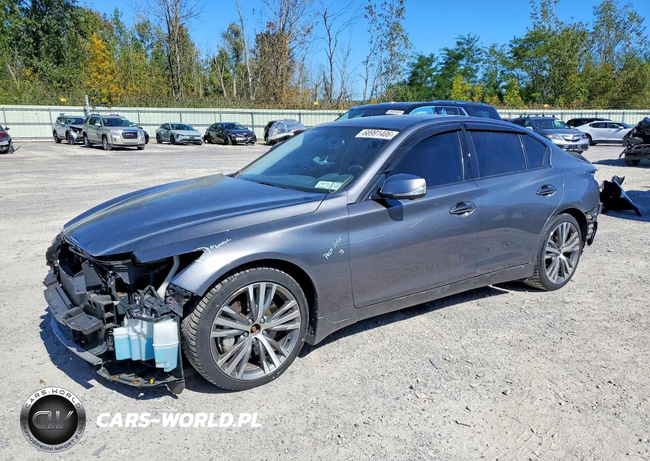 2019 Infiniti Q50 3.0T Sport VIN:JN1EV7ARXKM590171 - 1