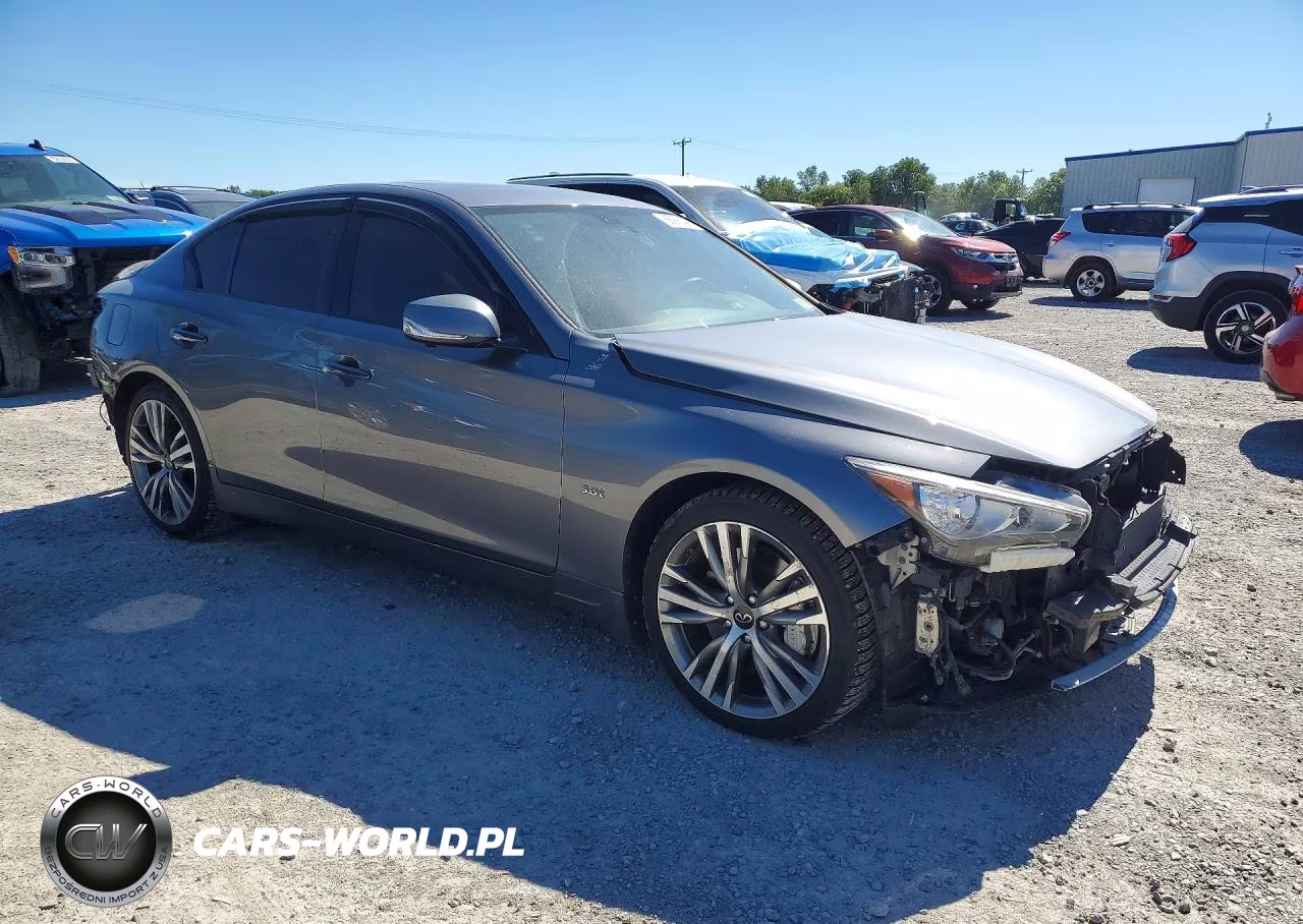 2019 Infiniti Q50 3.0T Sport VIN:JN1EV7ARXKM590171 - 4