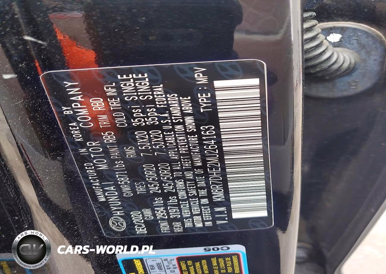 2021 Hyundai Palisade Calligraphy VIN:KM8R7DHE2MU264163 - 14