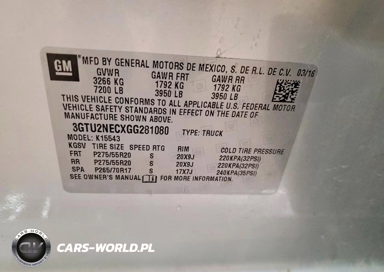 2016 GMC Sierra K1500 Slt VIN:3GTU2NECXGG281080 - 12