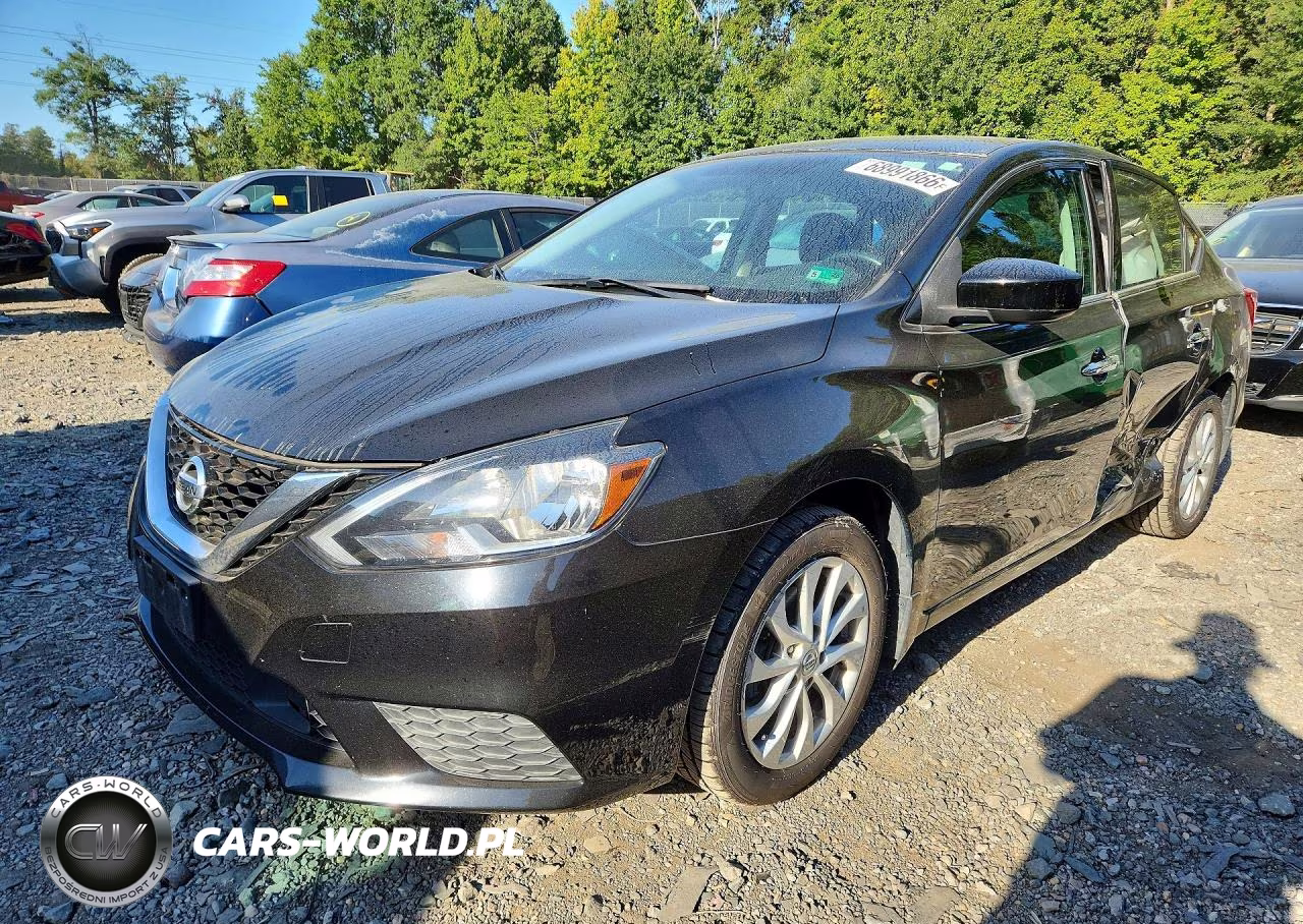 2019 Nissan Sentra Sv VIN:3N1AB7AP3KY273089 - 1