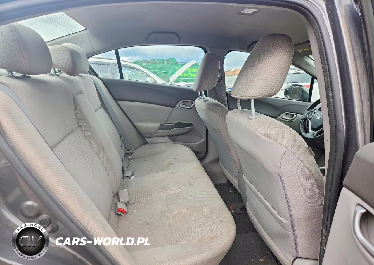 2012 Honda Civic Lx VIN:2HGFB2F58CH583244 - 10
