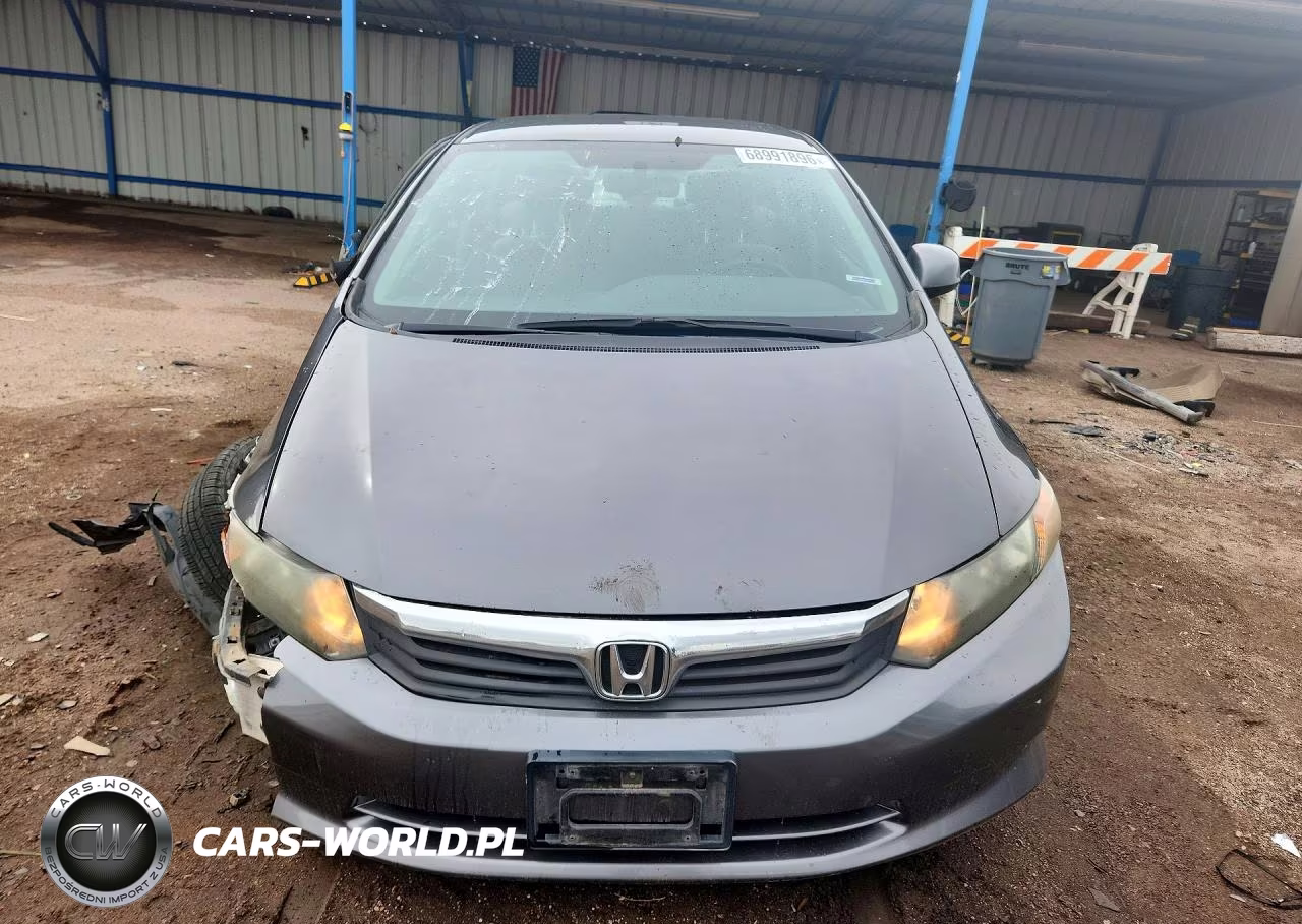 2012 Honda Civic Lx VIN:2HGFB2F58CH583244 - 5