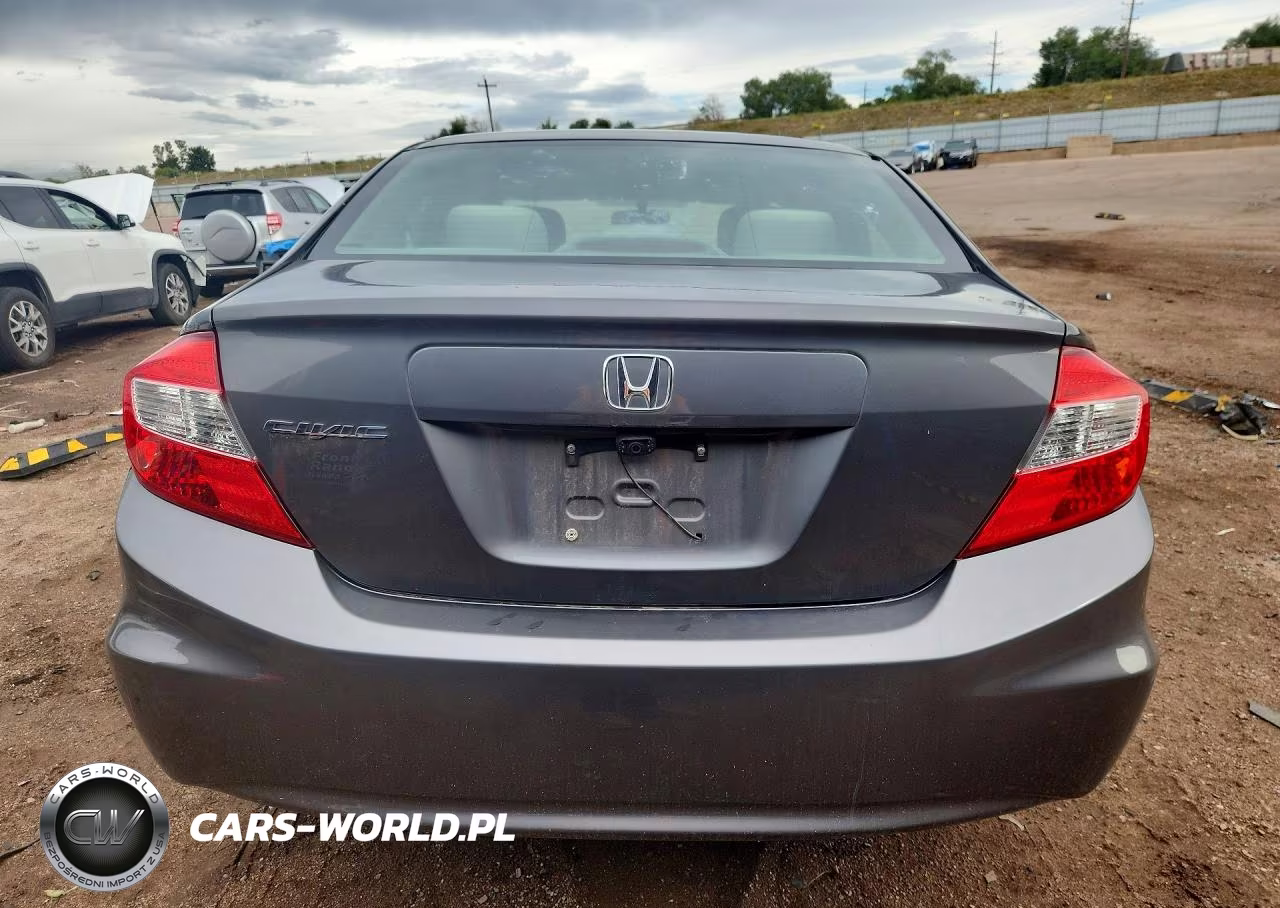 2012 Honda Civic Lx VIN:2HGFB2F58CH583244 - 6